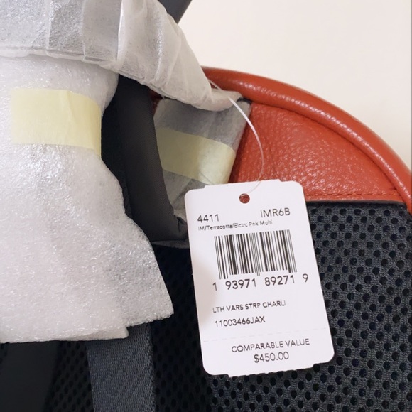 New💃Coach Charlie Backpack With Varsity Stripe - Picture 11 of 11